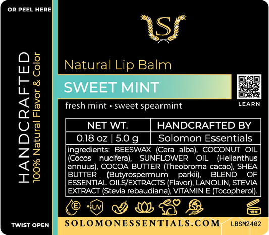 Sweet Mint Lip Balm
