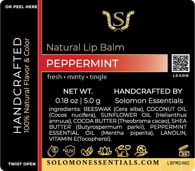 Peppermint Lip Balm